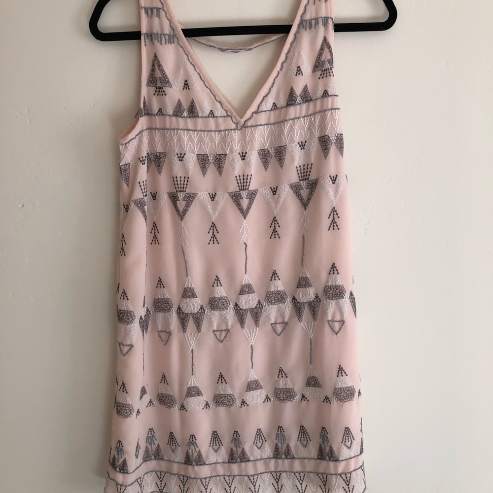 Free People Beaded Shift Dress